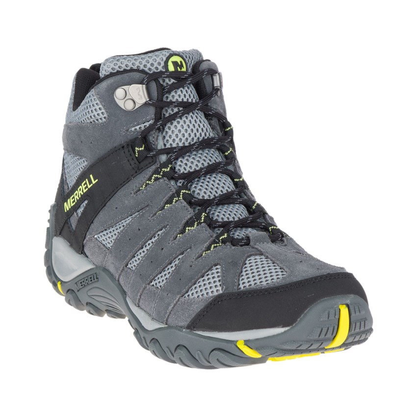 Chaussures Randonnée Merrell Accentor 2 Mid Ventilator Grise Homme | S.H.PBIH